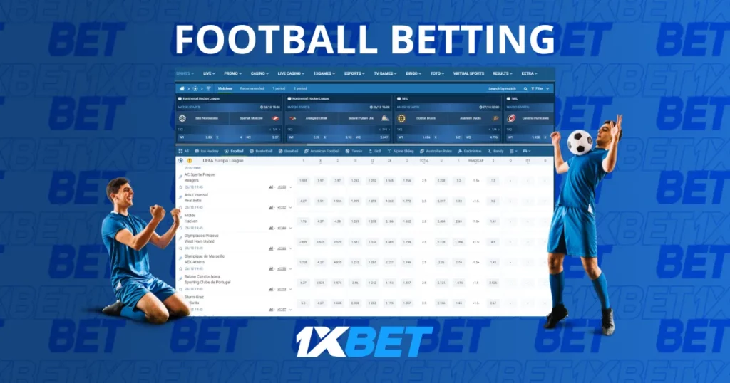 1xBet Football Betting offers Malaysian players