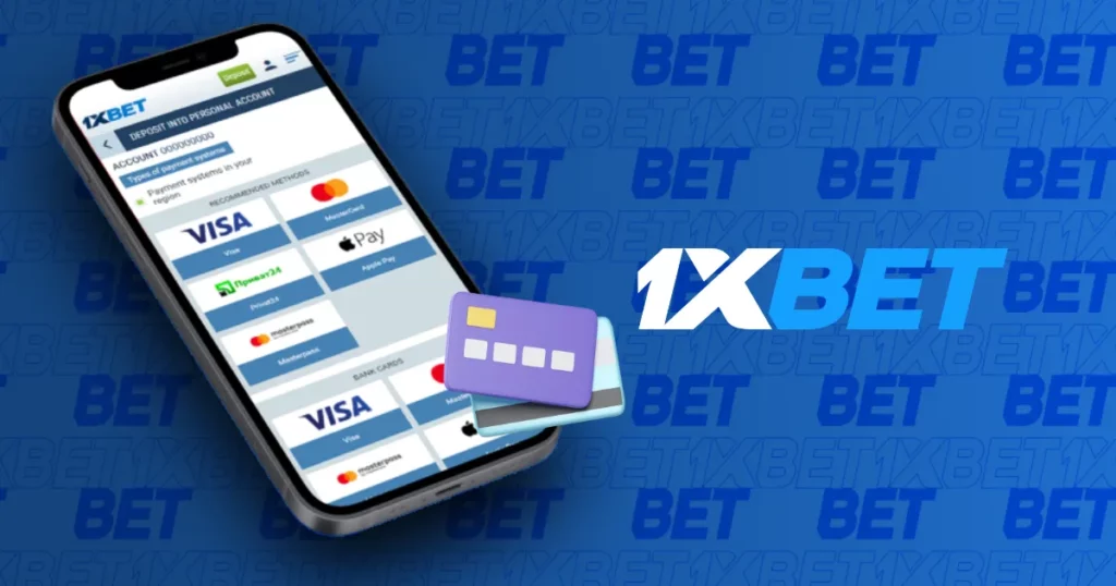 1xbet App - Payment Methods